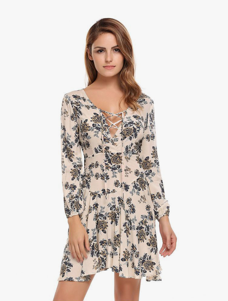 Polka dots Shirt Dress - Image 2