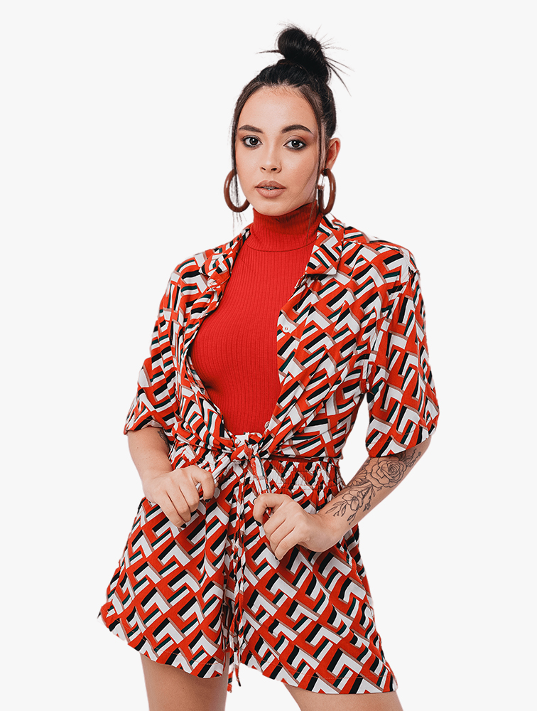 Trendy floral top - Image 2