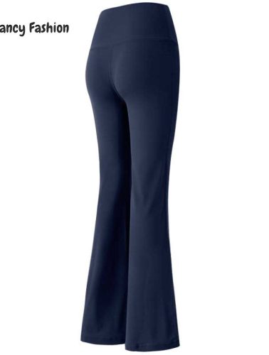 Fancy Women's Flare Yoga Pants High Waist Slim Fit Quick Dry for Gym, Workout & Activewear